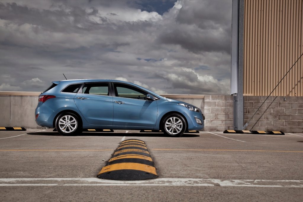 The Hyundai i30 Tourer. The Hyundai i30 Tourer.